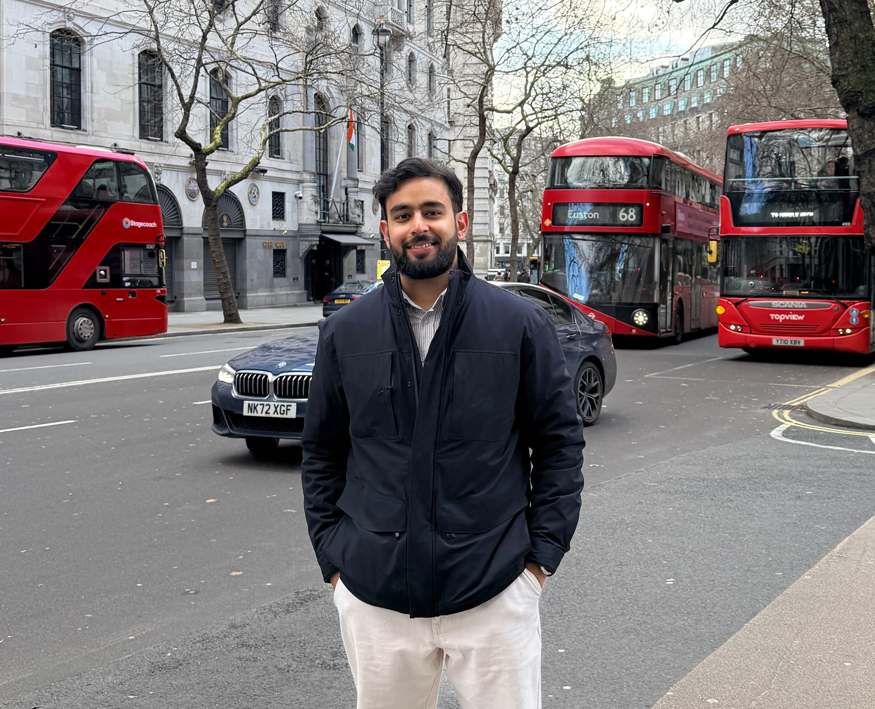 Tushaar Mehta in London